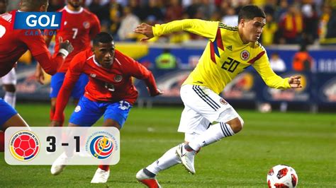 resultado partido colombia ayer